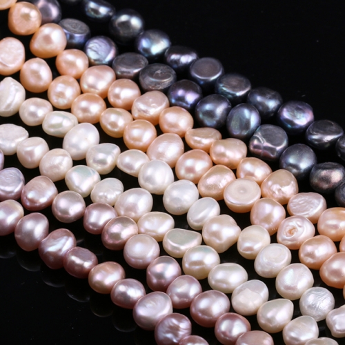 Center Drilled Baraque Freshwater Pearl Beads